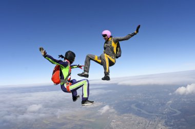 skydiving fotoğraf