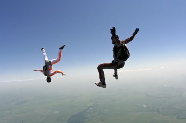 skydiving fotoğraf