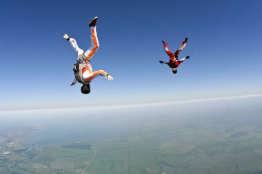 skydiving fotoğraf