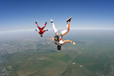 skydiving fotoğraf