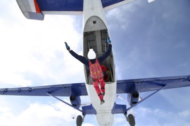 skydiving fotoğraf