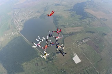 skydiving fotoğraf