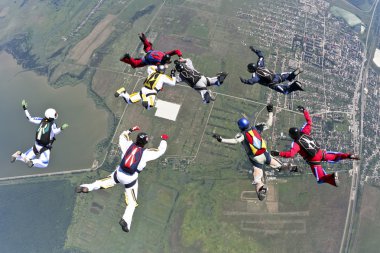 skydiving fotoğraf