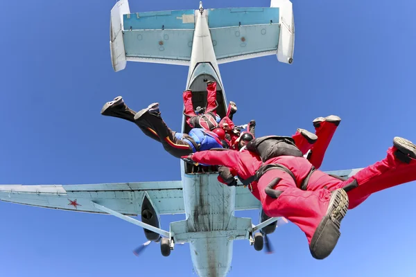 Skydiving foto — Foto Stock