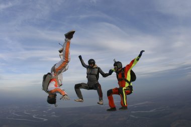 skydiving fotoğraf