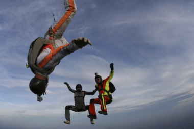 skydiving fotoğraf