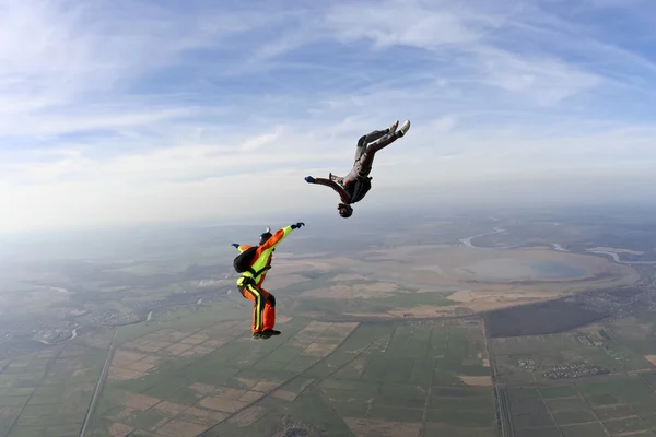 Skydiving foto — Foto Stock