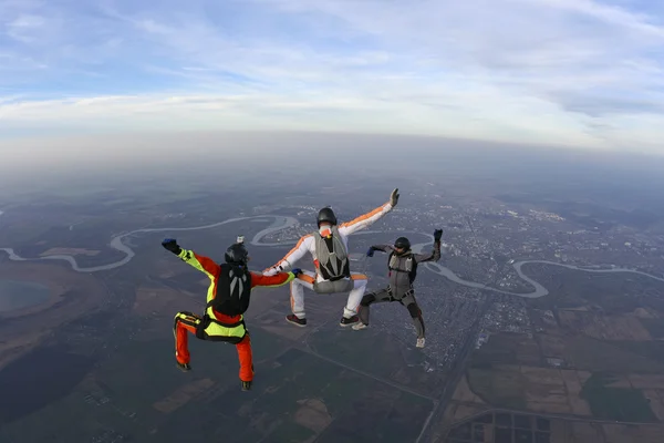 Skydiving foto — Foto Stock