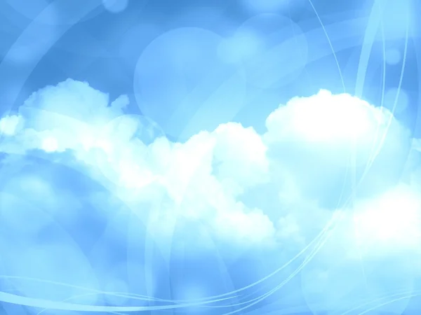 stock image Blue dreams background