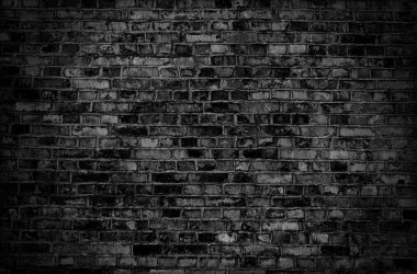 Dark brick wall texture or background clipart