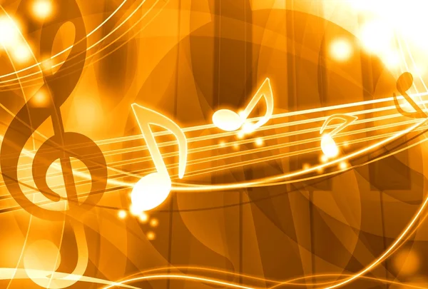ดนตรีสีทอง — ภาพถ่ายสต็อก