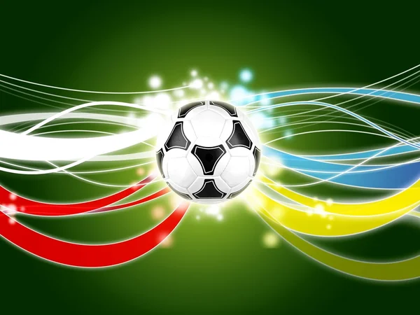 Euro 2012 background green — Stock Photo, Image