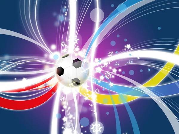 Euro 2012 bakgrund polen ukrainska — Stockfoto