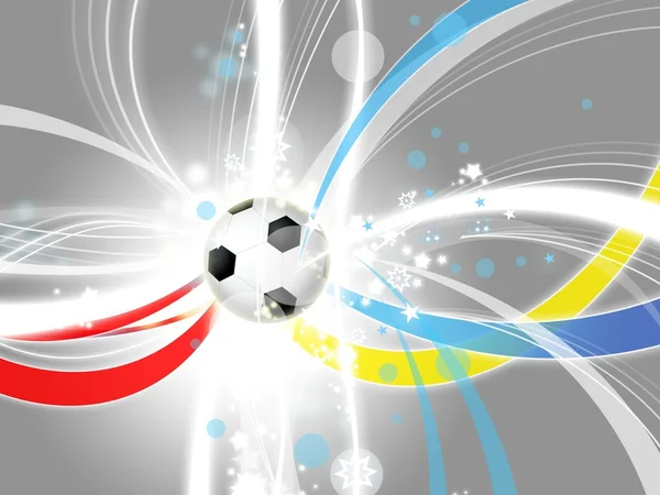 Euro 2012 modern light background — Stock Photo, Image