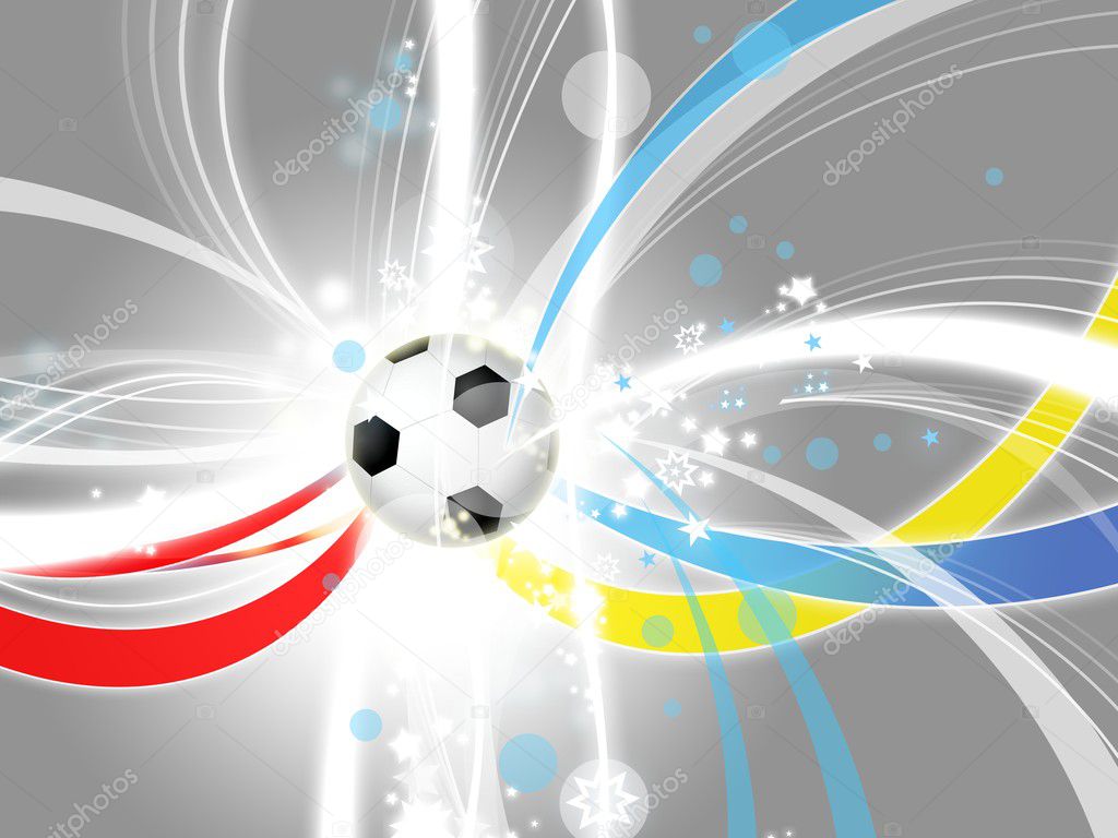 Euro 2012 modern light background