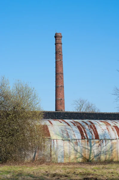 Oude schoorsteen — Stockfoto