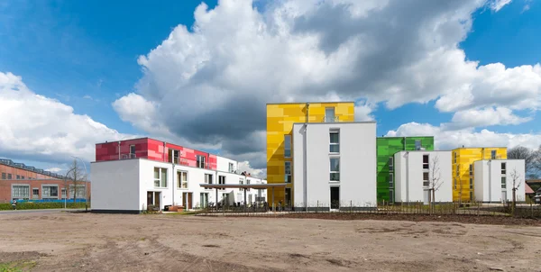 Colorful apartments — Stock Photo, Image