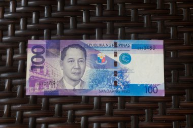 Philippine banknote clipart
