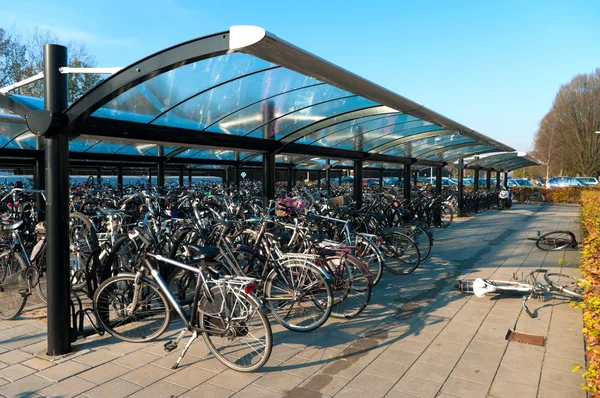 自転車駐車場 — ストック写真