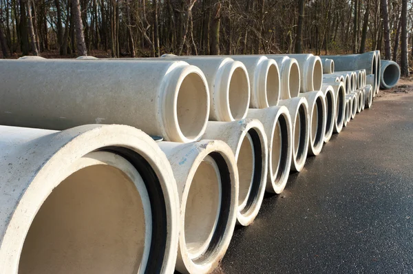 Drainage pipes — Stock Photo, Image