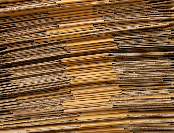 stock image Folded cardboard