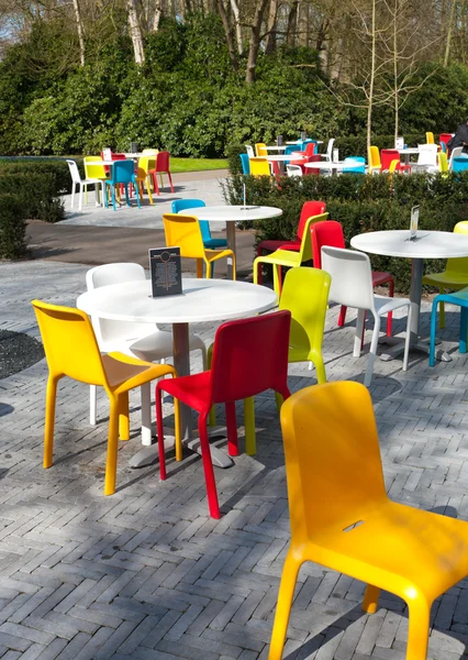 stock image Colorful chairs