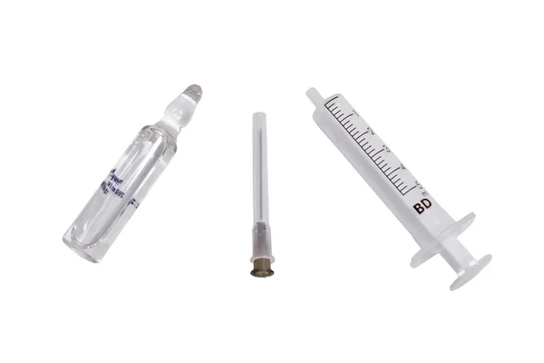 Some needles in a package — Stock Photo, Image