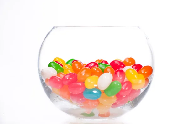 Jelly bean in bowl — Stock Photo, Image
