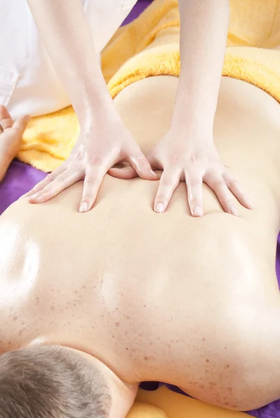 Terapia de masaje profesional Imagen de stock