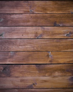 Natural boards as brown wood background clipart