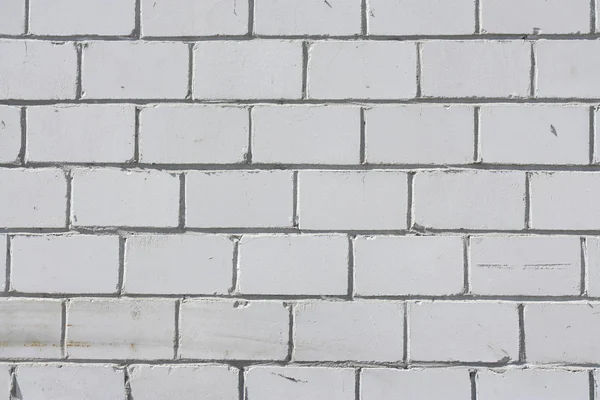 Vit tegel vägg bakgrund — Stockfoto