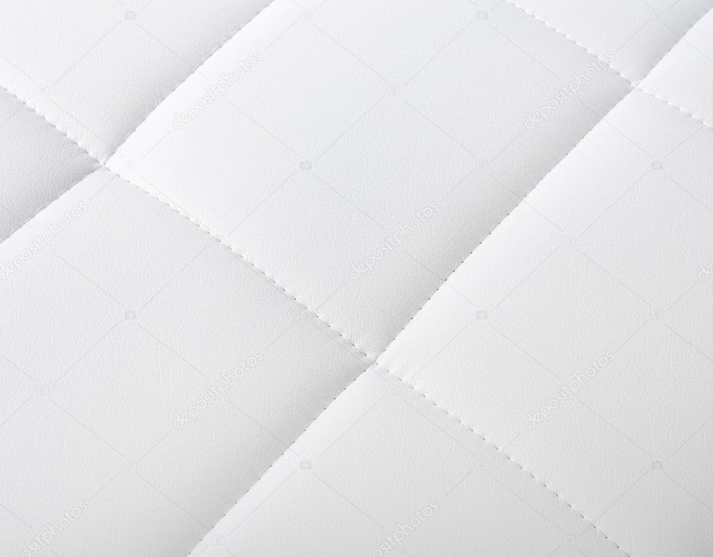 White leather texture, white sofa background