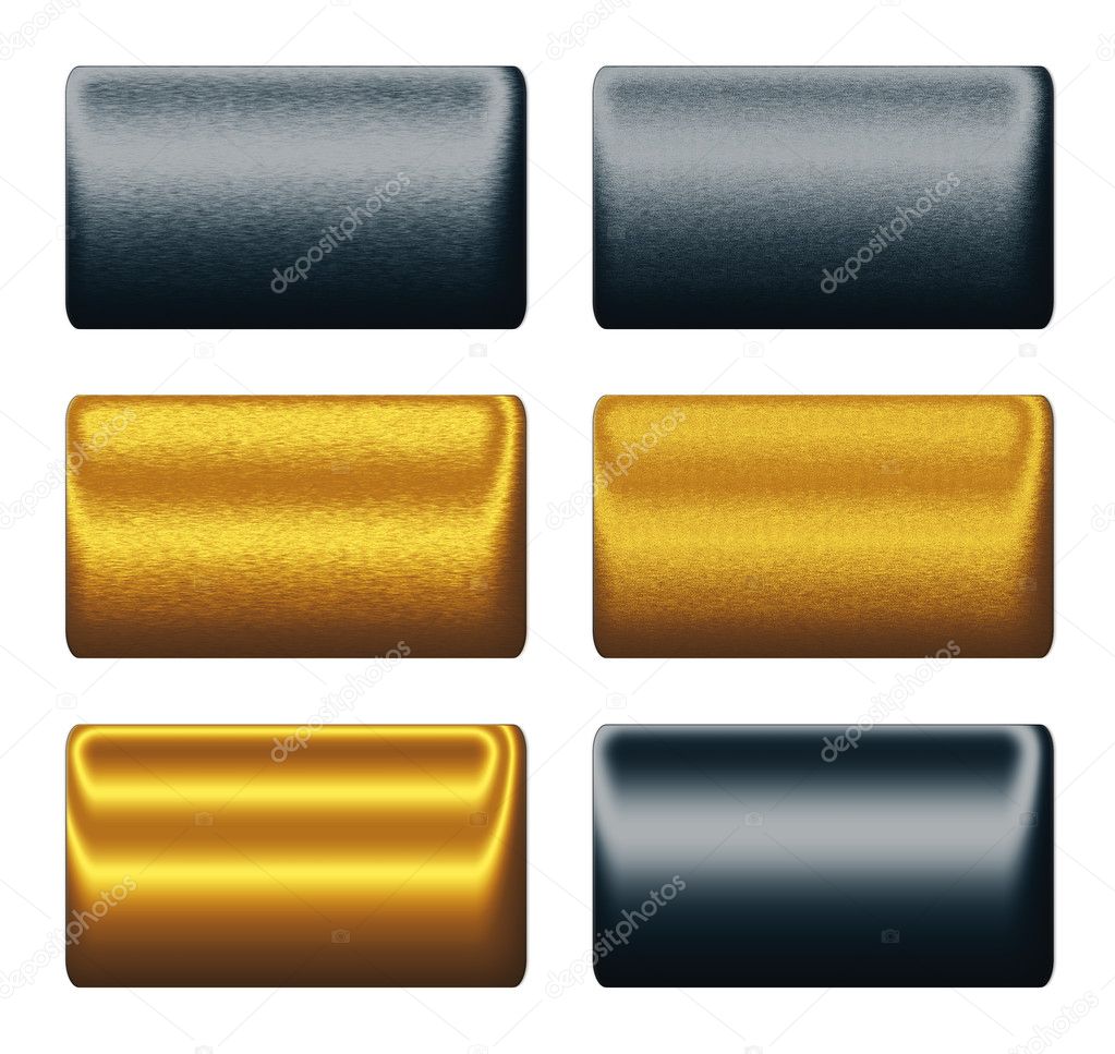 Metal gold navy blue textured boards, background to insert text or design