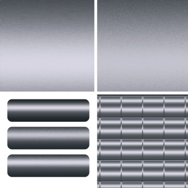 Silver texture,,metal background and board to insert text or web design clipart