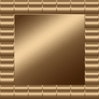 Gold metal board as modern texture or background clipart