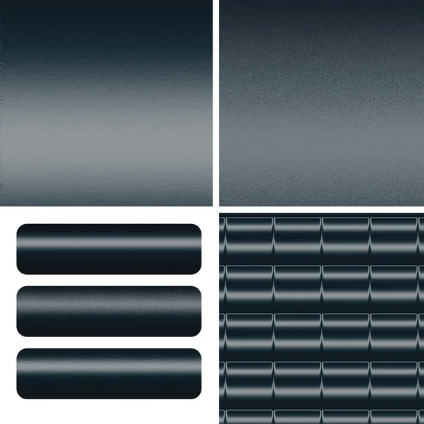 Textur und Hintergrund aus schwarzem Metall — Stockfoto