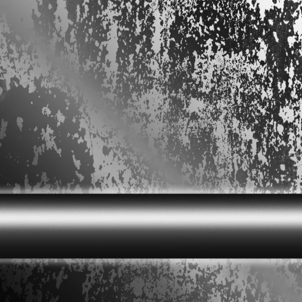 Vecchia superficie in metallo argentato come sfondo per inserire testo o design — Foto Stock