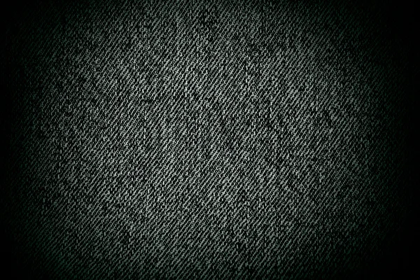 Siyah Tekstil doku, vignette arka plan eklemek için metin veya tasarım — Stok fotoğraf
