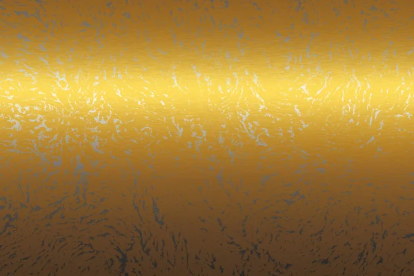 Gold sheet of metal with abstract testure — Stock Photo, Image