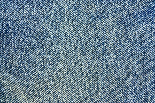 Blue real textile texture, background to insert text or design — Stock Photo, Image