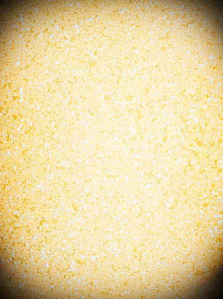 Yellow wall background or texture with vignette — Stock Photo, Image