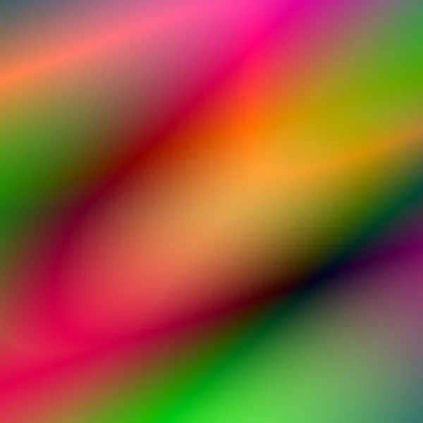 滑らかな曲線と虹の背景 — ストック写真