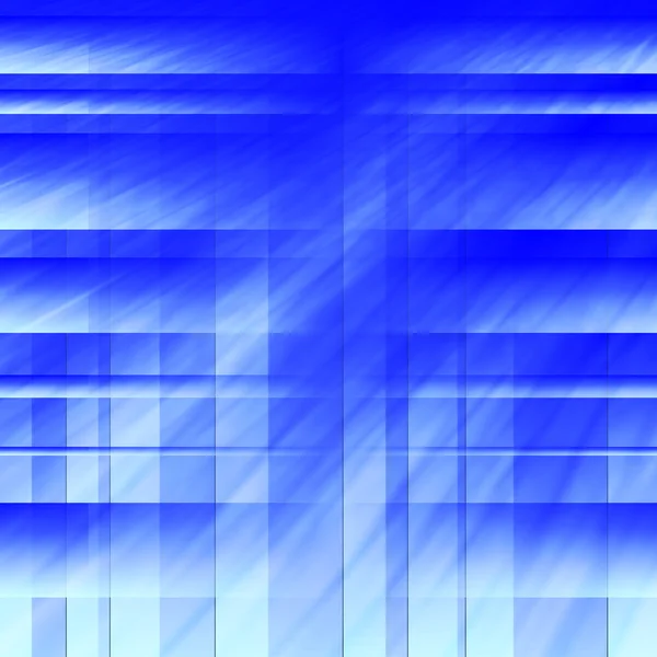 Blocos abstratos fundo branco azul — Fotografia de Stock