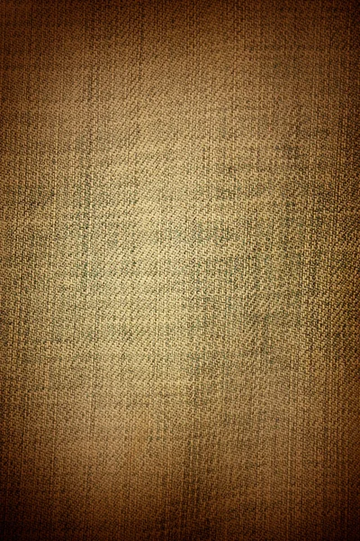 Стареющая коричневая ткань в качестве винтажного фона для вставки текста или дизайна — стоковое фото
