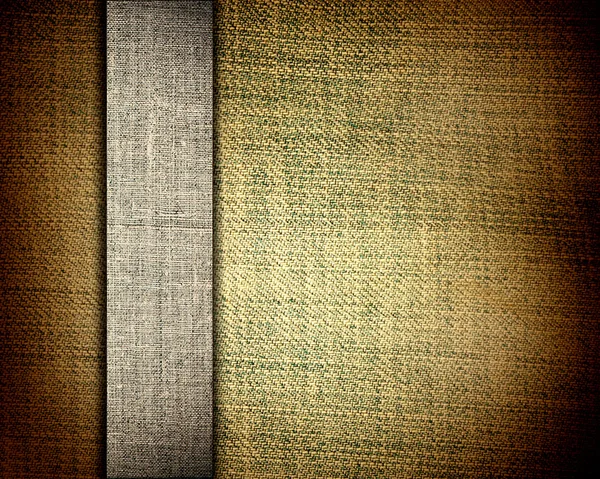 Grunge metin ekleme veya tasarımı için antika arka plan olarak kahverengi koyu sarı kumaş — Stok fotoğraf