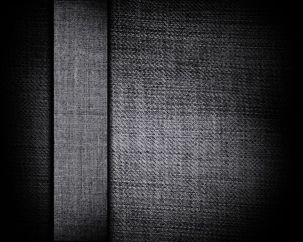 Dark grunge fabric with bar as gray vintage background for insert text or design — Stock Photo, Image