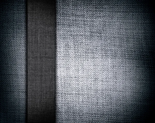Grå textil bakgrund med mörk bar — Stockfoto