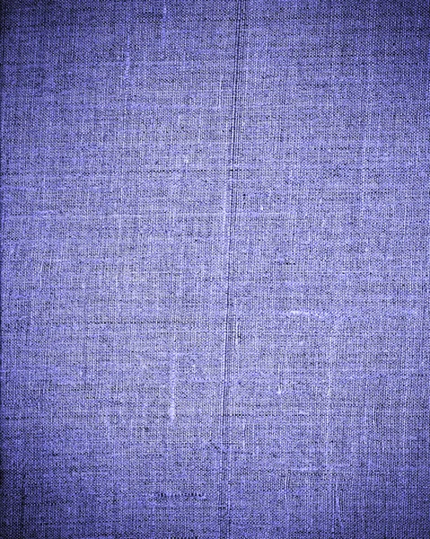Niebieskie tło płótna lub tekstura — Zdjęcie stockowe