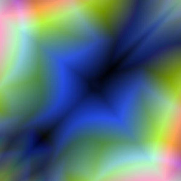 Blauw en regenboog abstracte textuur — Stockfoto