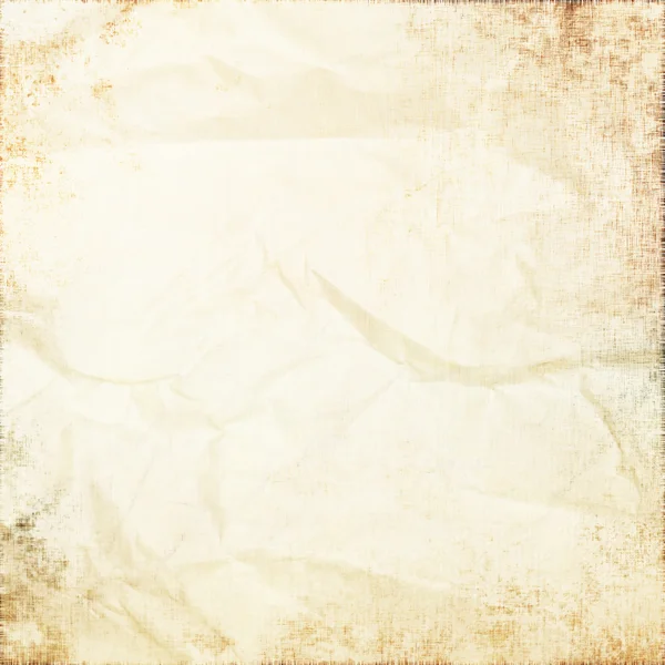 Vecchia pergamena bianca come sfondo grunge — Foto Stock